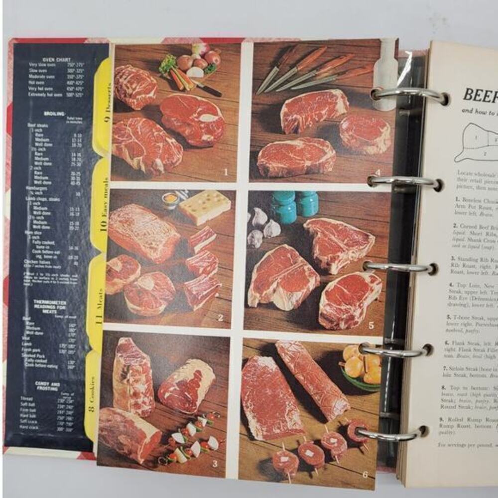 Better‎ Homes & Gardens New Cookbook Meredith Corporation 1968 3rd printing 1970 - Picture 8 of 13